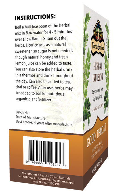 Good Throat Tea